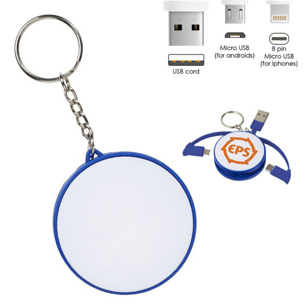 Charging Cable Key Ring