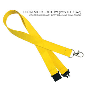 Polyester Lanyards - 20mm (Local Stock)