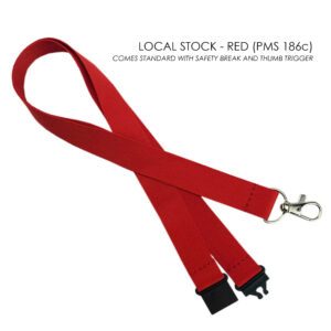 Polyester Lanyards - 20mm (Local Stock)