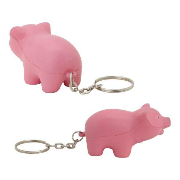 Stress Pig Key Ring