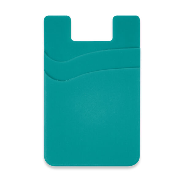 Dual Silicone Phone Wallet - Full Colour